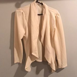 Cream blazer